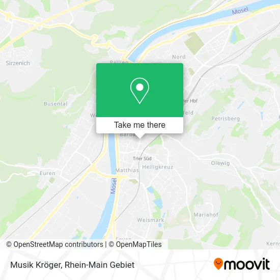 Карта Musik Kröger