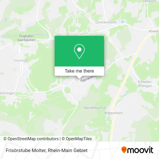 Карта Frisörstube Molter