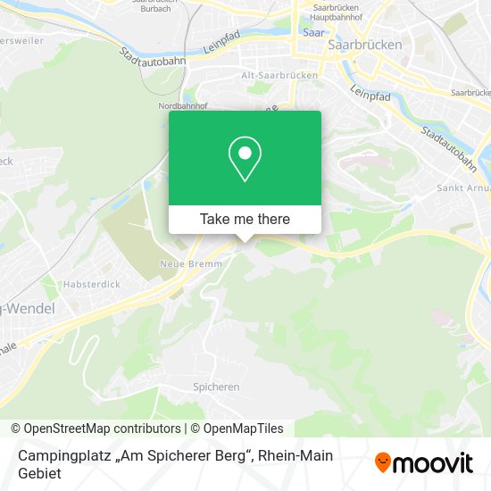 Карта Campingplatz „Am Spicherer Berg“