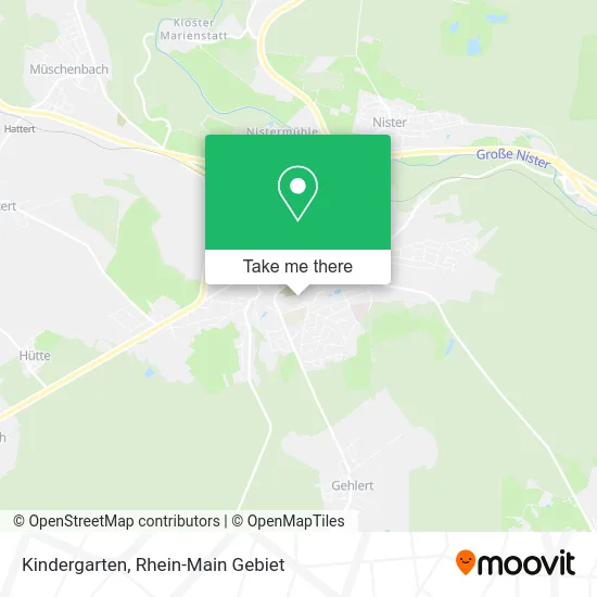 Карта Kindergarten