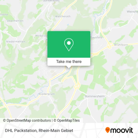 Карта DHL Packstation
