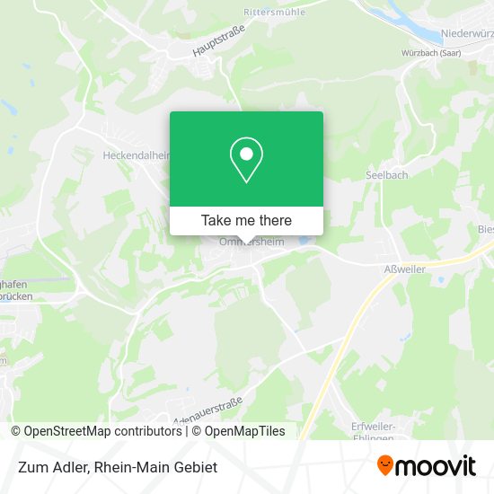Карта Zum Adler