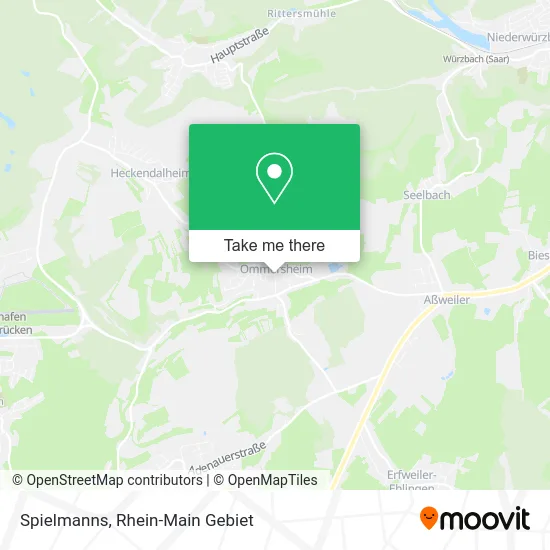 Карта Spielmanns