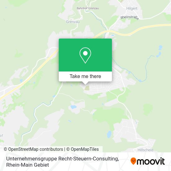 Карта Unternehmensgruppe Recht-Steuern-Consulting