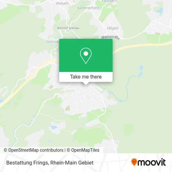 Карта Bestattung Frings