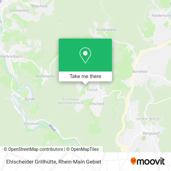 Карта Ehlscheider Grillhütte