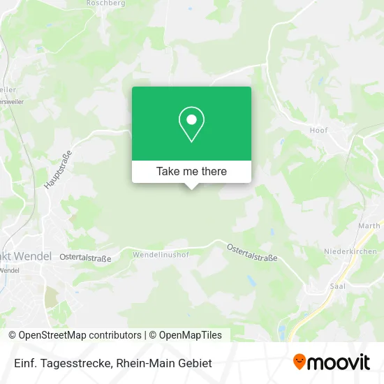 Карта Einf. Tagesstrecke