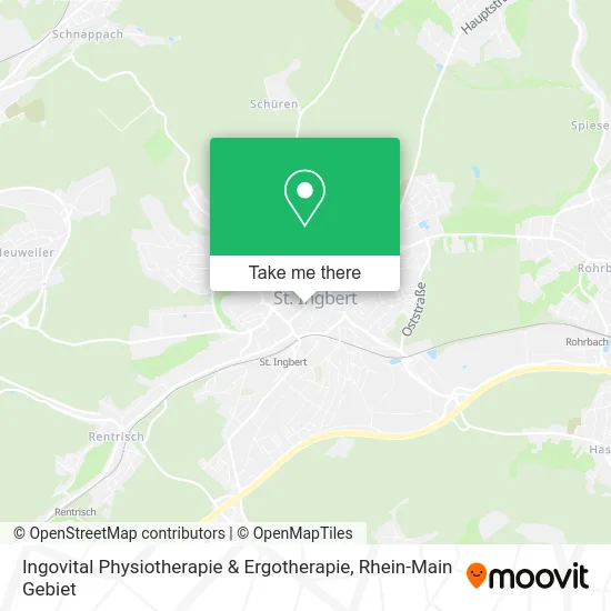Карта Ingovital Physiotherapie & Ergotherapie