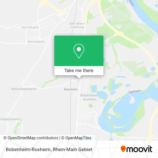 Карта Bobenheim-Roxheim