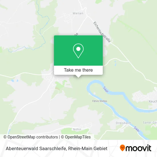 Карта Abenteuerwald Saarschleife