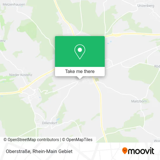 Oberstraße map