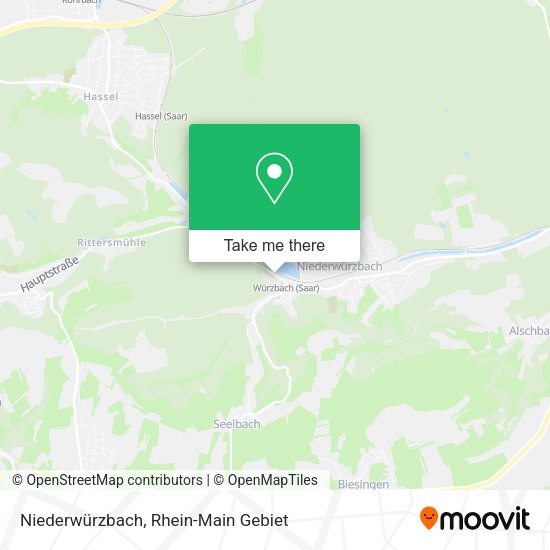 Карта Niederwürzbach