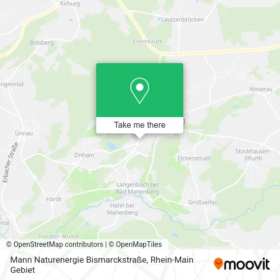 Карта Mann Naturenergie Bismarckstraße