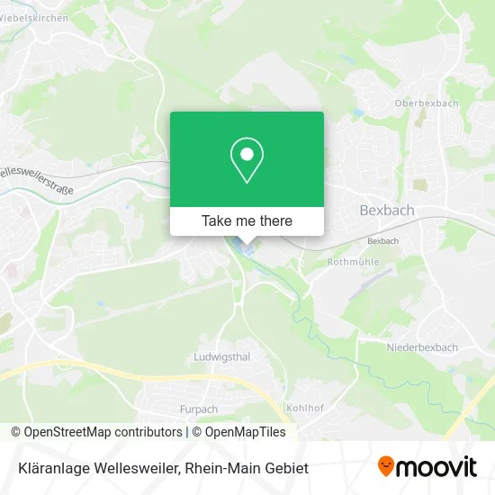 Карта Kläranlage Wellesweiler