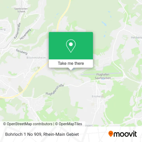 Карта Bohrloch 1 No 909