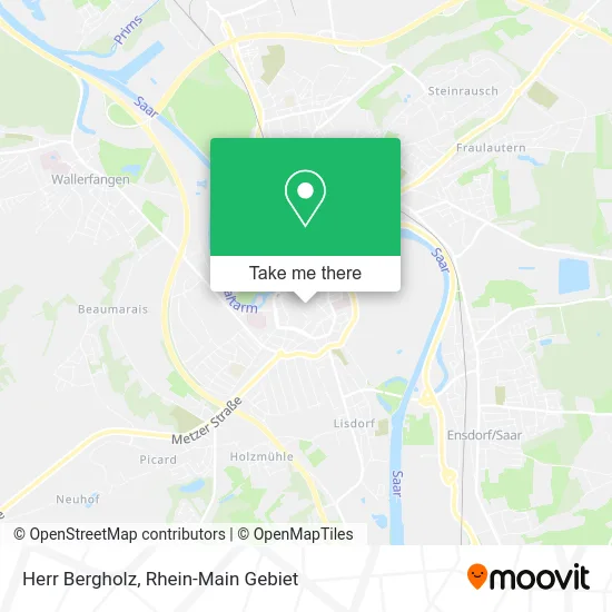 Карта Herr Bergholz