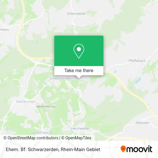 Карта Ehem. Bf. Schwarzerden