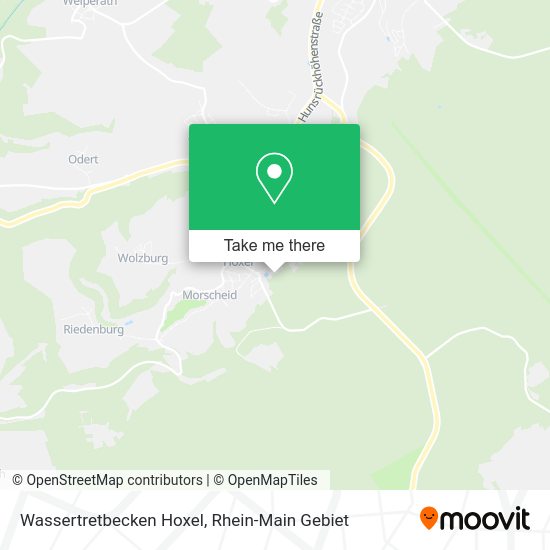 Карта Wassertretbecken Hoxel