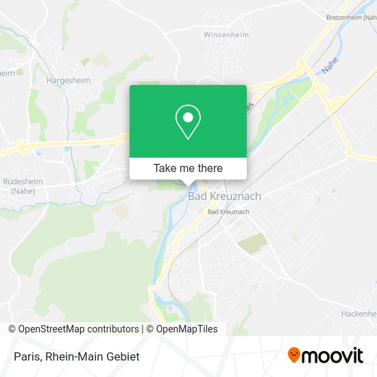 Карта Paris