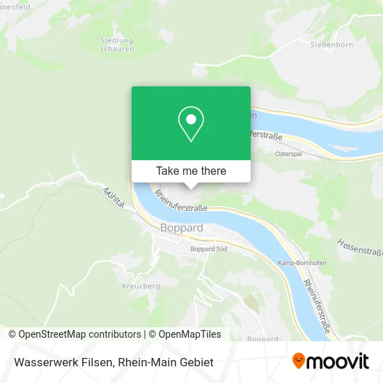 Карта Wasserwerk Filsen