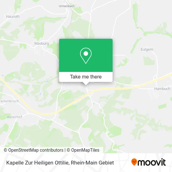 Карта Kapelle Zur Heiligen Ottilie