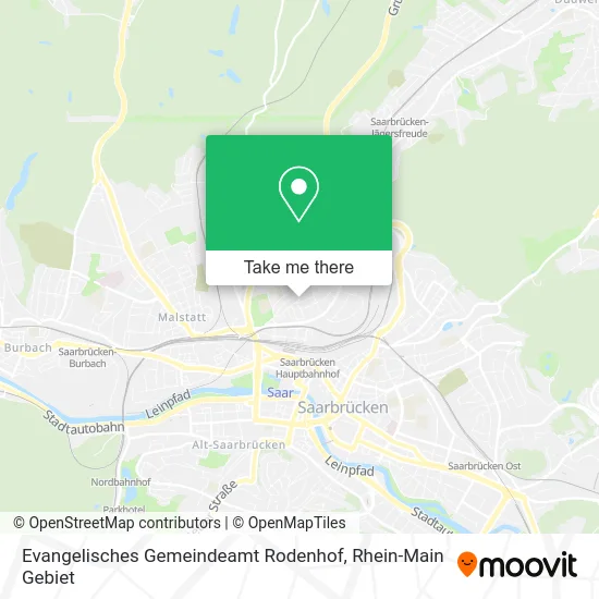 Карта Evangelisches Gemeindeamt Rodenhof