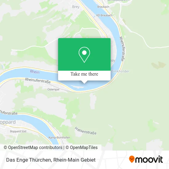 Карта Das Enge Thürchen