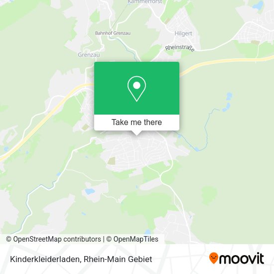 Карта Kinderkleiderladen