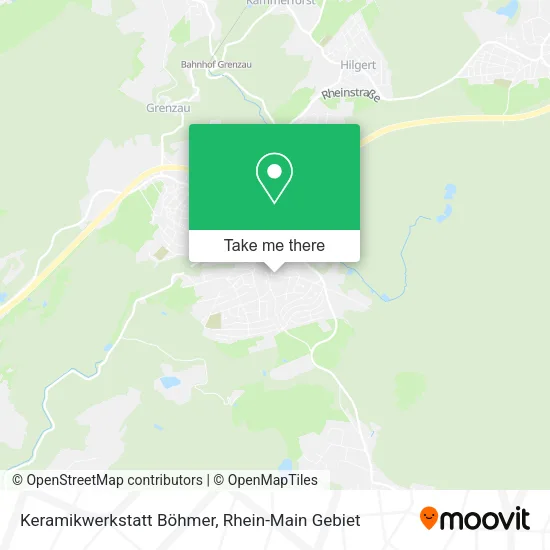 Карта Keramikwerkstatt Böhmer