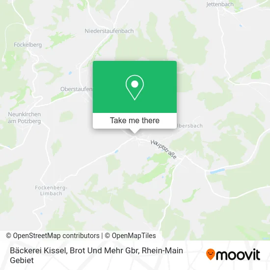 Карта Bäckerei Kissel, Brot Und Mehr Gbr