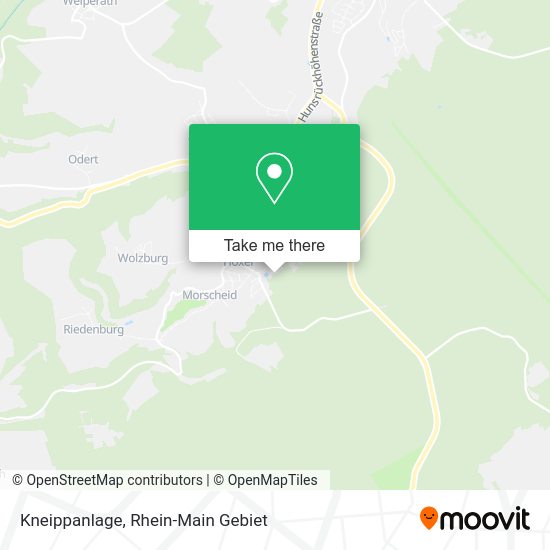 Карта Kneippanlage