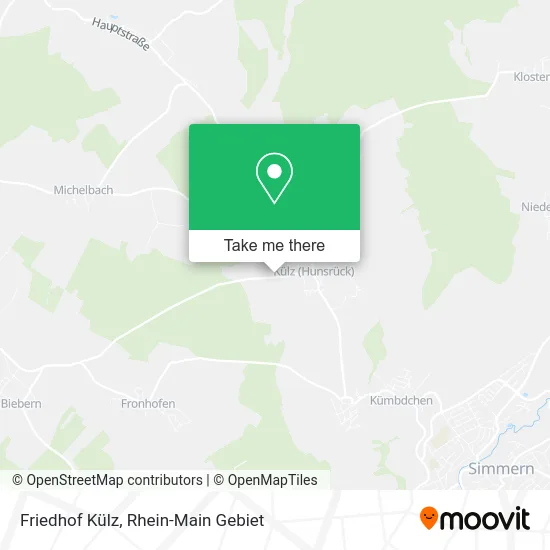 Карта Friedhof Külz