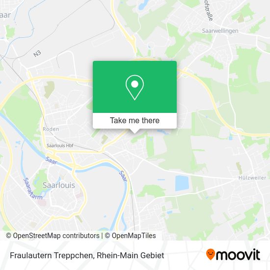 Карта Fraulautern Treppchen