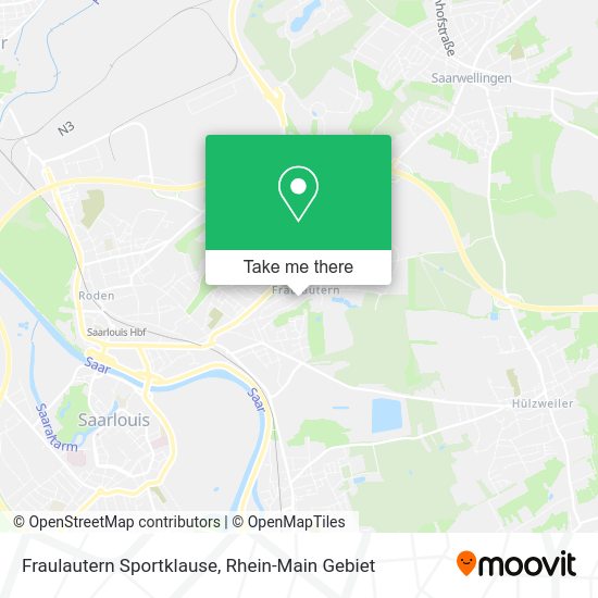 Карта Fraulautern Sportklause