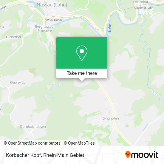 Карта Korbacher Kopf