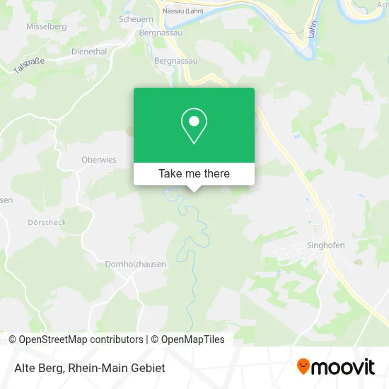 Alte Berg map