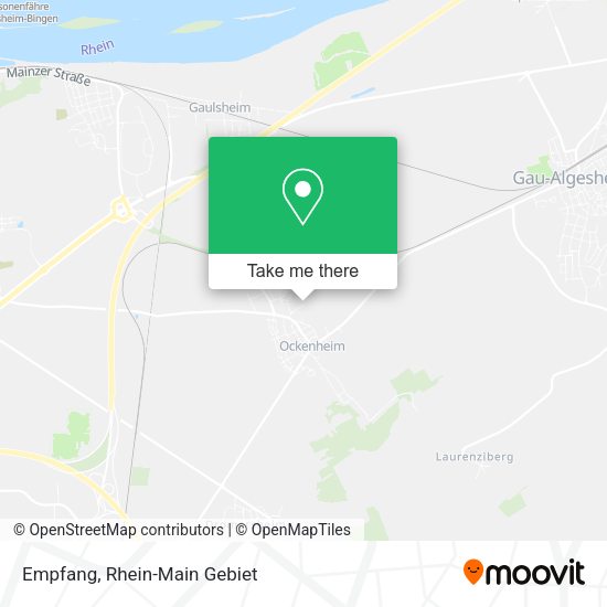 Карта Empfang