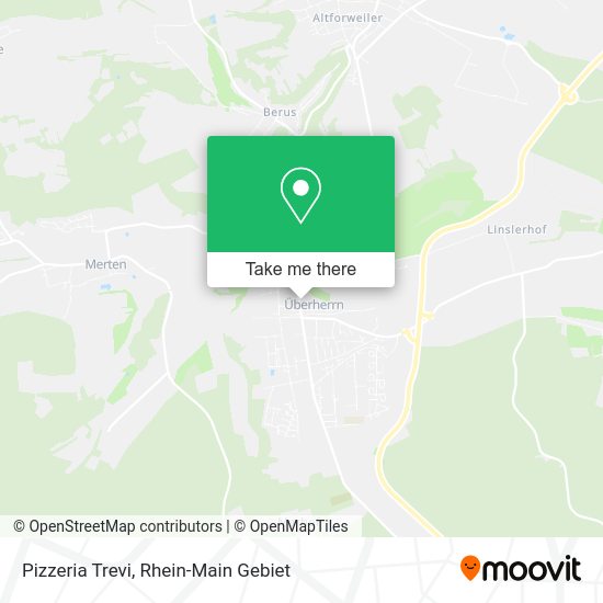 Карта Pizzeria Trevi
