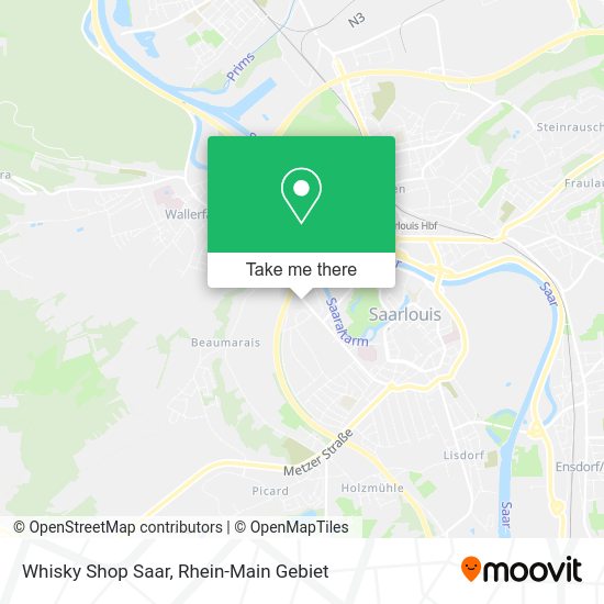 Карта Whisky Shop Saar