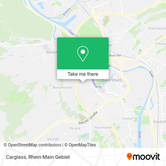 Carglass map