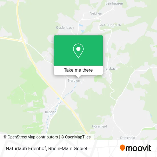 Карта Naturlaub Erlenhof
