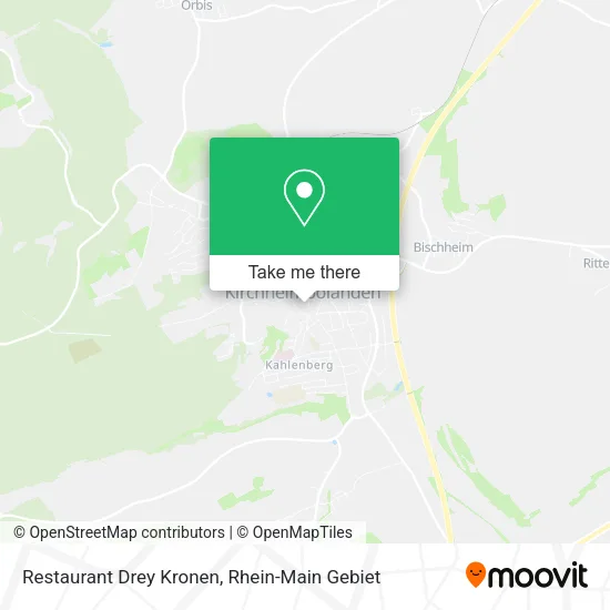 Карта Restaurant Drey Kronen