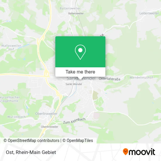 Ost map