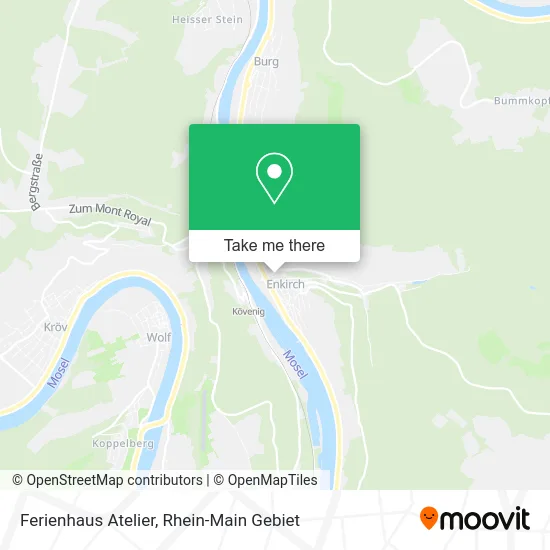 Карта Ferienhaus Atelier