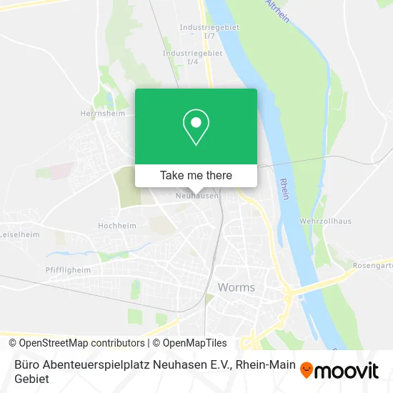 Карта Büro Abenteuerspielplatz Neuhasen E.V.