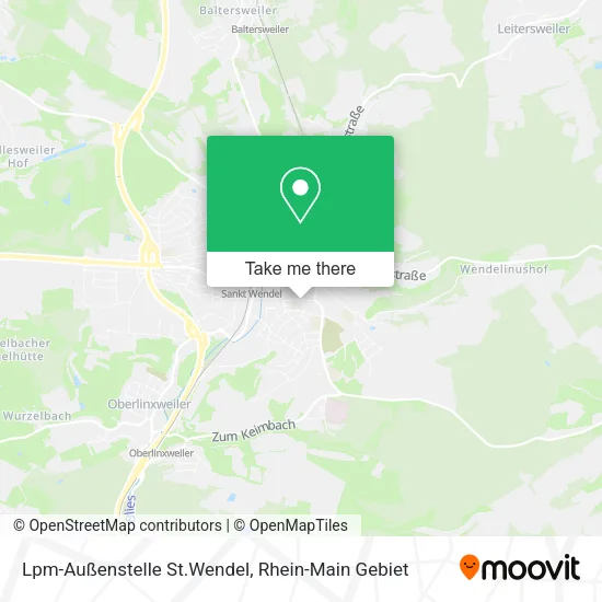 Карта Lpm-Außenstelle St.Wendel