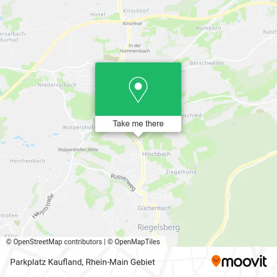 Карта Parkplatz Kaufland