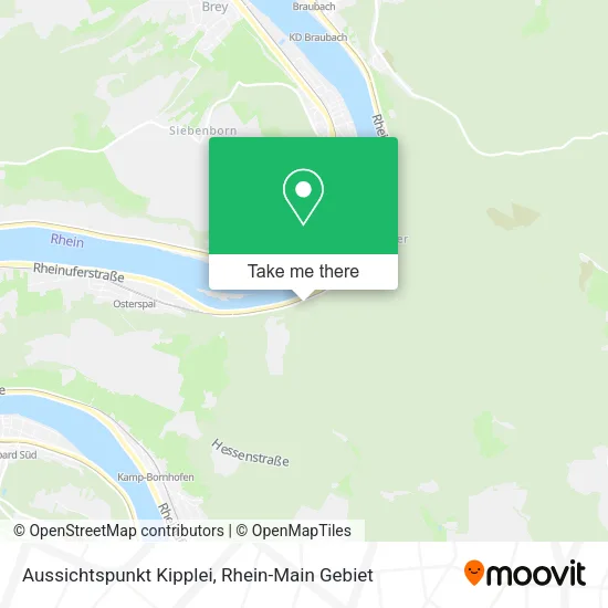 Карта Aussichtspunkt Kipplei