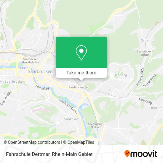 Карта Fahrschule Dettmar