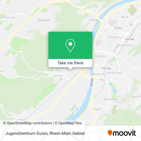 Карта Jugendzentrum Euren